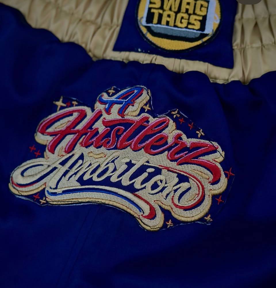 Blue Custom Boxing Shorts