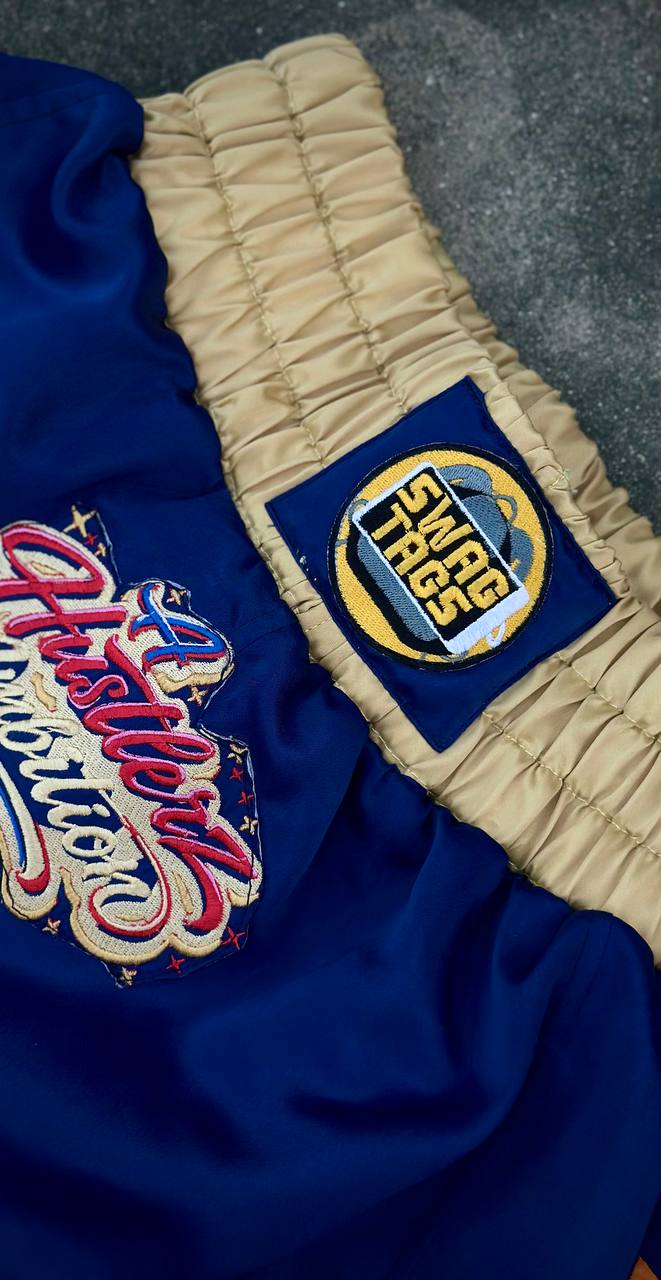 Blue Custom Boxing Shorts